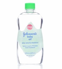 baby oil johnson green