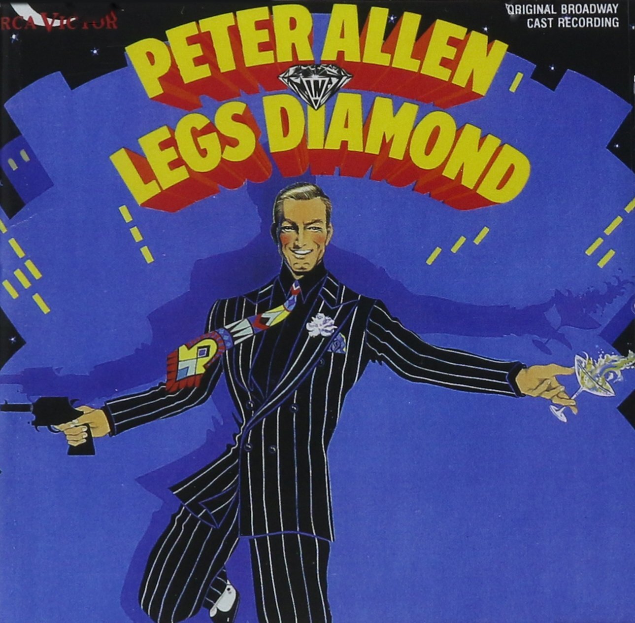Peter Allen Legs Diamond 1988 Original Broadway Cast (CD)