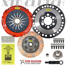 DUAL FRICTION CLUTCH & XLITE FLYWHEEL KIT 1993-1999 MAZDA RX-7 W/ COUNTER WEIGHT