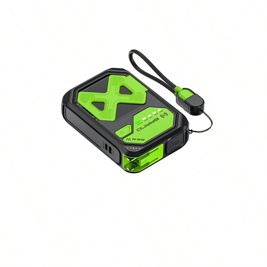 Local Warehouse P05 6-In-1 Multifunctional Mobile Power Bank, Magnetic Wireless