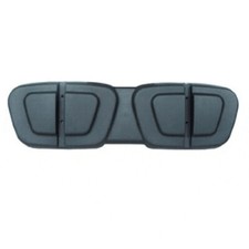 Club Car DS Golf Cart Black Plastic Seat Back Cap 2000 - up OEM 1022370-01