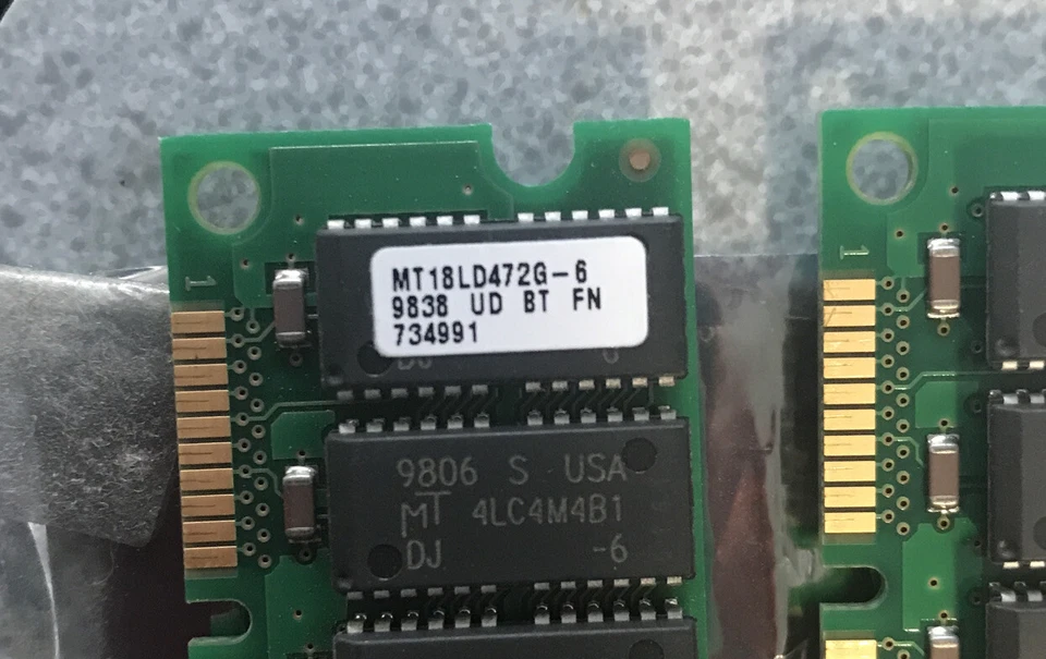Two Dimms Registered memory MT18LD472G-6 From Servers - Image 2 of 2