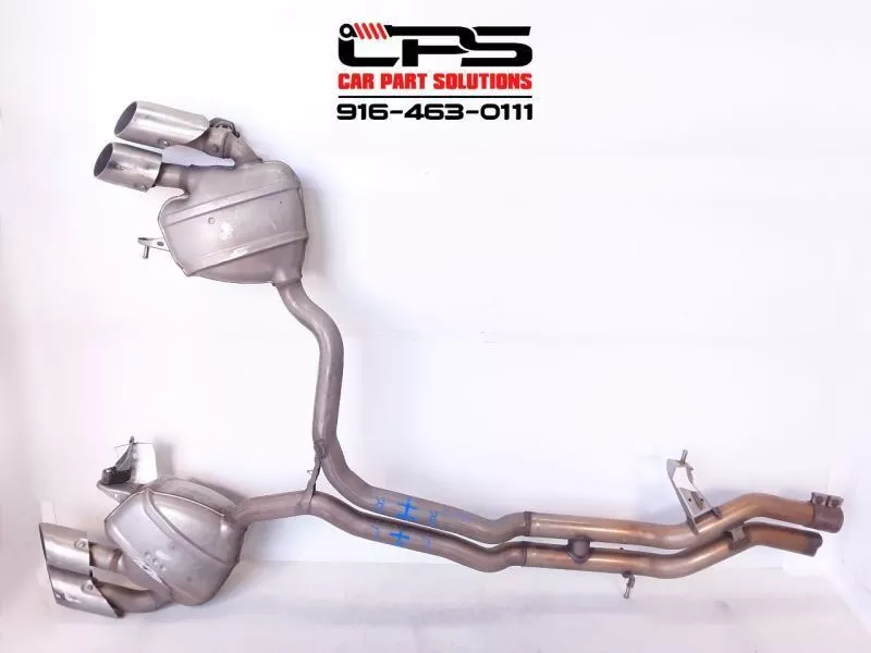 19-21 Porsche Macan S 3.0L Rear Dual Muffler 95B253611PY 