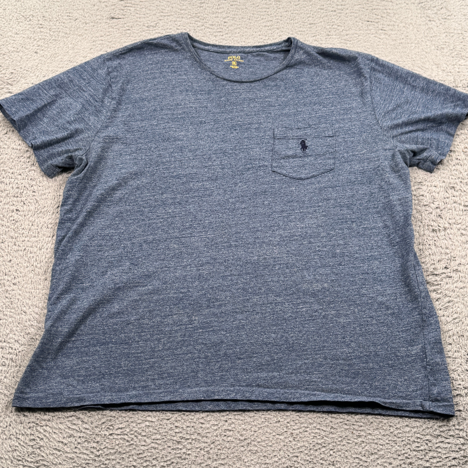 Polo Ralph Lauren camicia uomo XL manica corta girocollo classica tasca pony