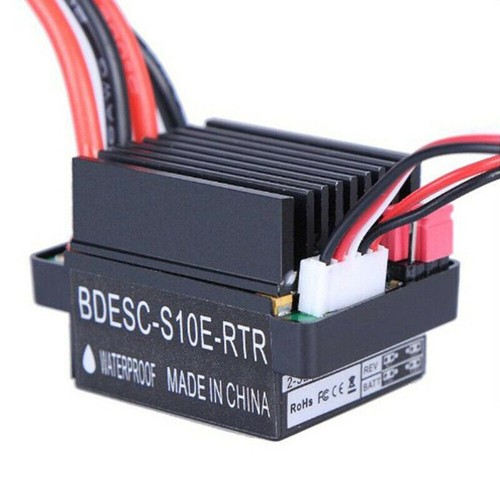 New Brushed ESC Electronic Speed Controller Waterproof For RC Car Boat Motor - Picture 5 of 12