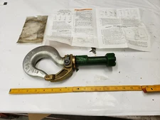 Crosby 1050870 BL-I 8I 5.5 Ton Rollox Bullard Hook 1.13 x 5.13 w/Nut.  MADE USA