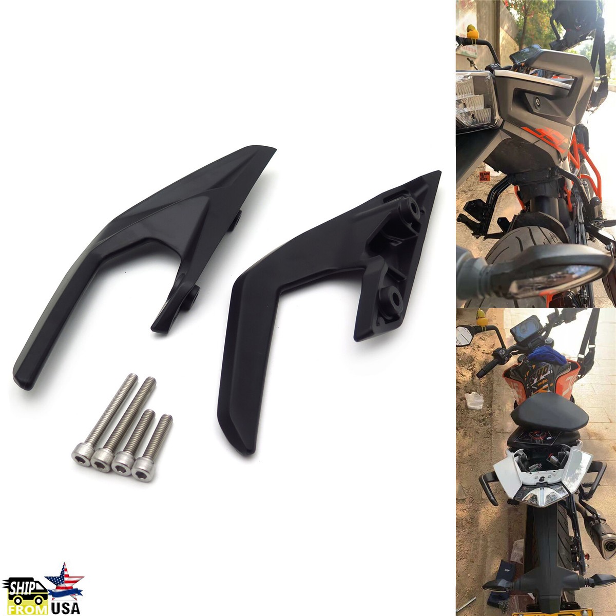For KTM Duke 390 250 125 2017-2019 Grab Bar Rails Pillion Rear 