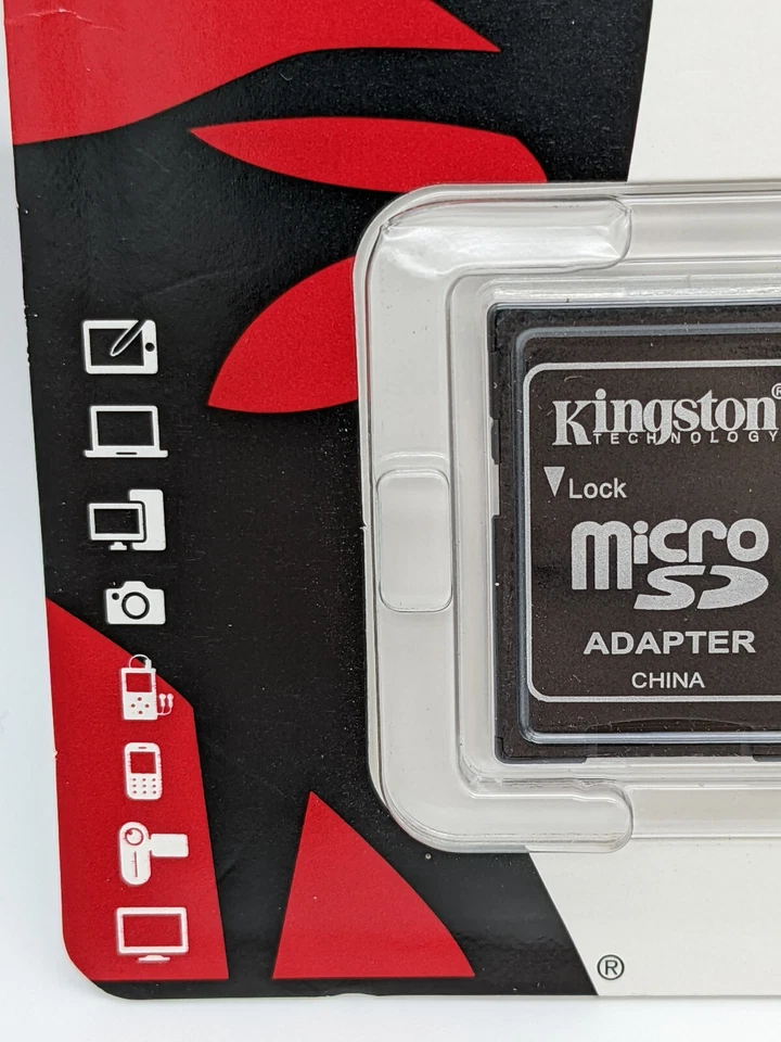 Kingston 8GB MicroSDHC Class 4 Memory Card with Adapter SDC4/8GB USA - Image 4 of 4