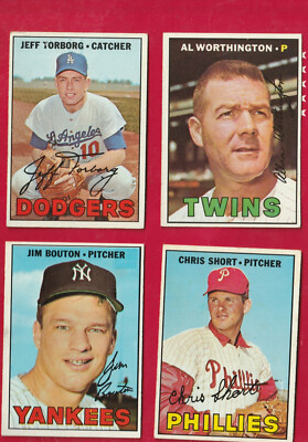 1967 Topps Baseball cards You Pick Complete your Set EX EX-Mint  1-457 D24