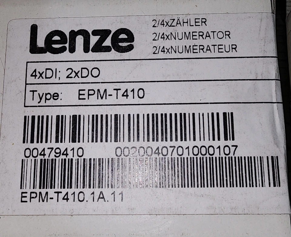 Lenze EPM T410,EPM-T210 &EPM-T220 Expansion I/O ,  PLC I/O module - Image 3 of 4