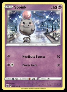 Spoink 055/163 Battle Styles Common