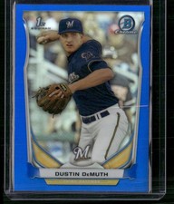 2014 Bowman Draft #CDP125 Dustin DeMuth Chrome Blue Refractors #/399