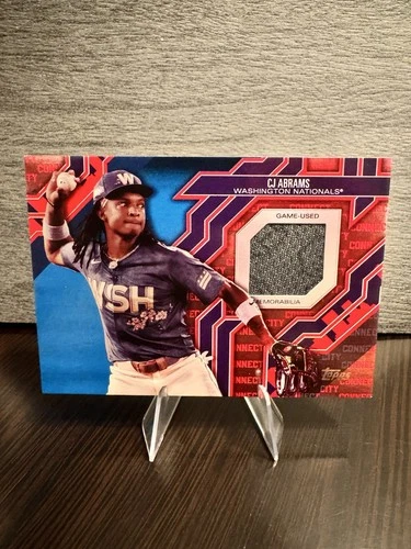 CJ Abrams 2025 Topps CJ Abrams Blue