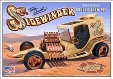 Atlantis Models M2210 Tom Daniel Sidewinder Custom Show Rod Plastic Model Kit