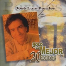 JOSE LUIS PERALES - Solo Lo Mejor: Jose Luis Perales 20 Exitos - CD - **VG**