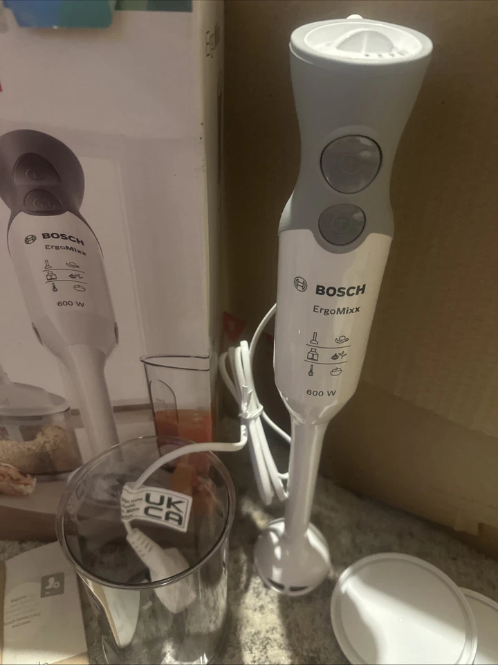 Bosch MSM66020GB ErgoMixx 600W Hand Blender - White - Image 4 of 4