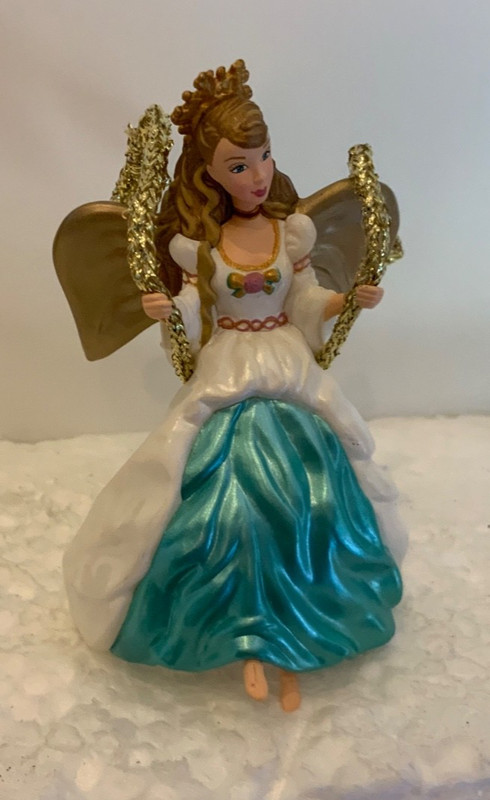 2000 Hallmark Keepsake Barbie Angel of Joy  Christmas Ornament.