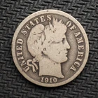 New Listing1910 *D* BARBER SILVER DIME * * - FREE SHIPPING! - C3378