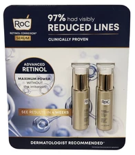 (2 PACK 1oz EACH) RoC Retinol Correxion Deep Wrinkle Anti-Wrinkle Facial Serum