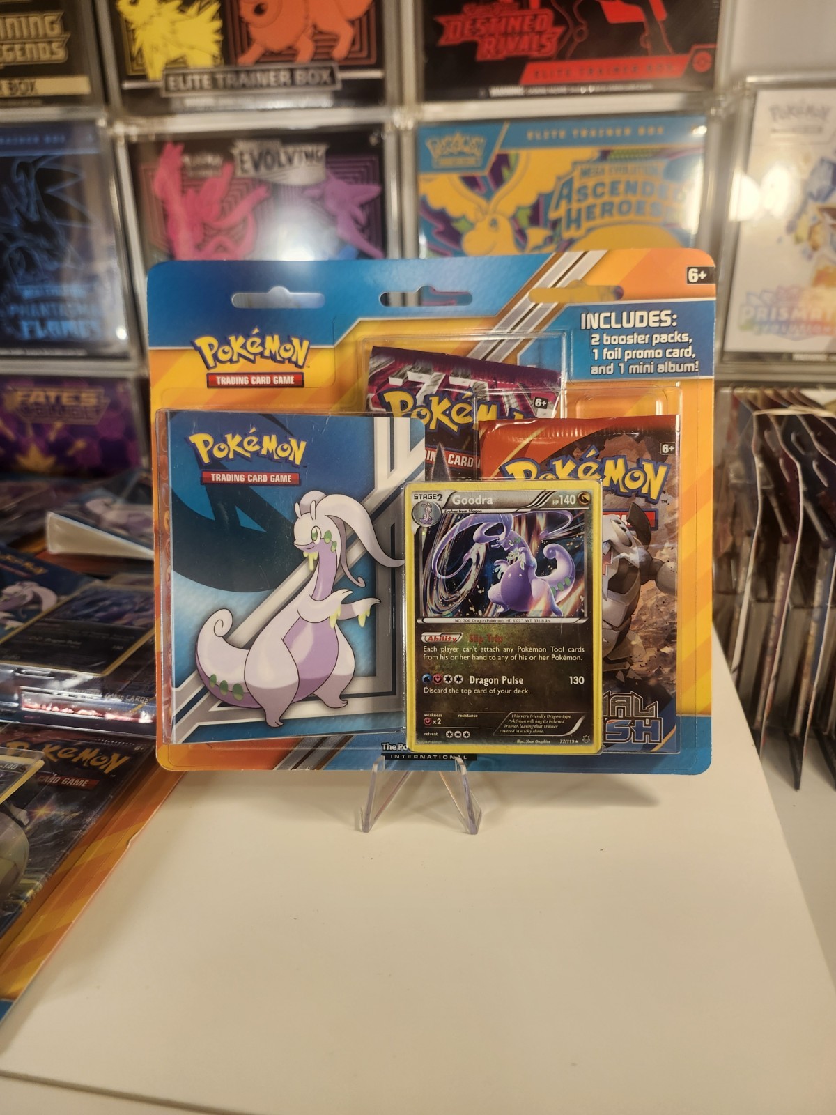 Blister Pack Pokemon Primal Clash trading card — raw and PSA graded price guide