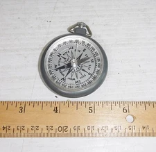 Vintage 1940s Taylor Gydawl Pocket Compass  USA
