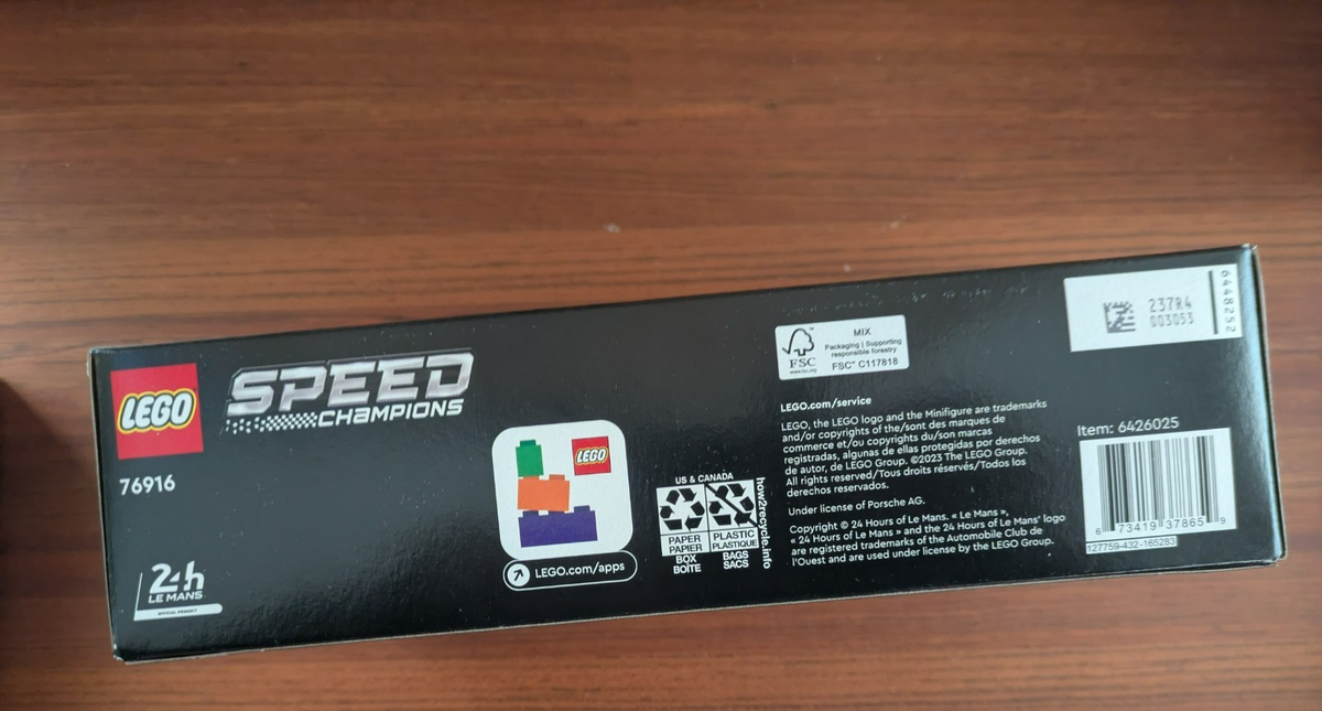 LEGO 76916 Porsche 963 Speed Champions BRAND NEW IN BOX RETIRED | eBay