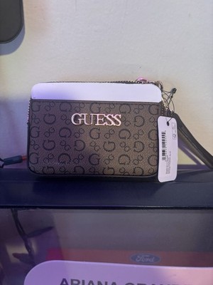 GUESS Tasha Small Leather Good (SLG) Wristlet Wallet