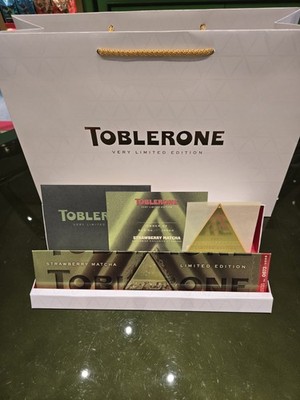 Toblerone Strawberry Matcha