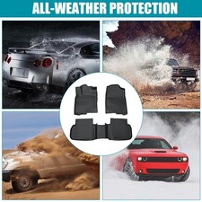 Car Floor Mats For 2022-23 Honda Civic Sedanall-weather Tpe Rubber Floor Mats