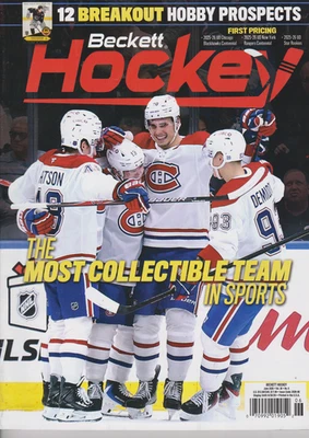Beckett Hockey Price Guide Magazine June 2026 Montreal Canadiens Cover - Image 1 of 3