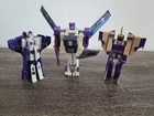 Transformers G1 Vintage Blitzwing, Astrotrain, Octane Lot