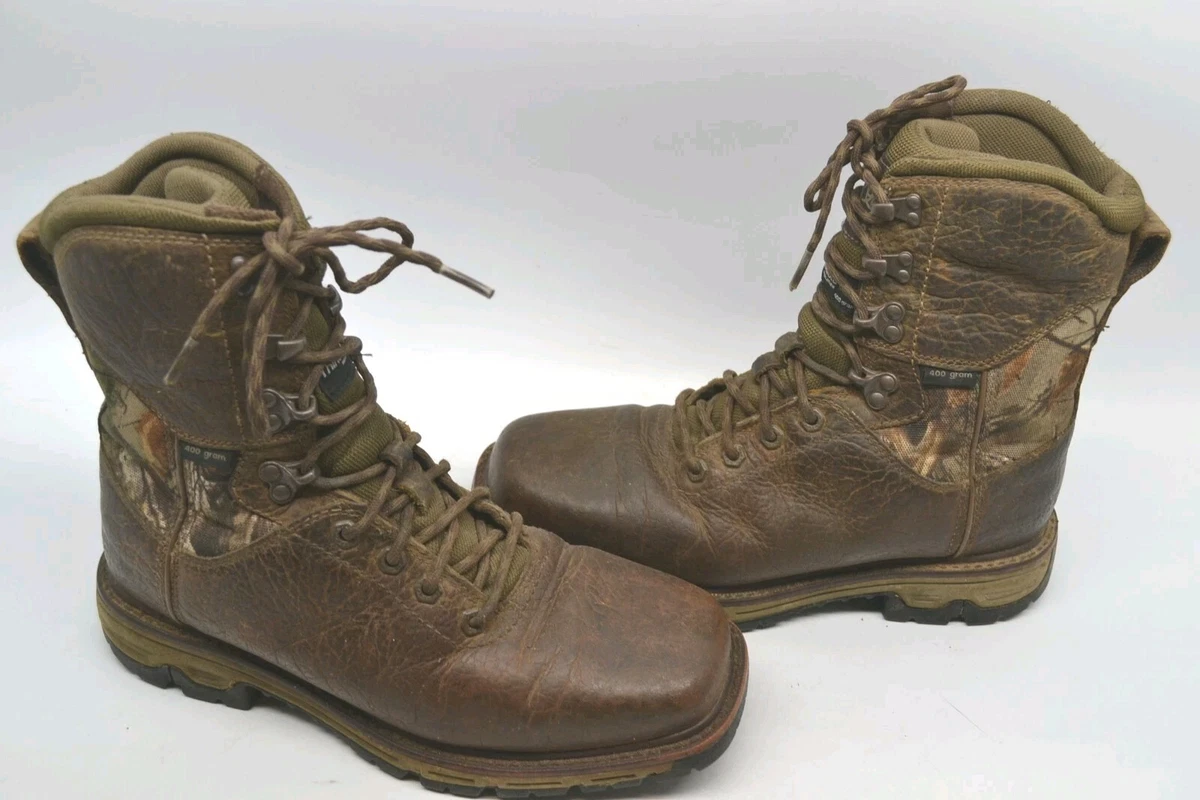 Ariat Conquest Waterproof 400G Insulated Men\'s 10EE Hunting Boots Camo 10016335 Ariat Mens Conquest Waterproof 400g Hunting Boot - 10018693  main image 2