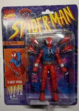 Hasbro Marvel Legends Scarlet Spider Action Figure New Retro Ben Reilly