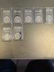 7 One Ounce Silver Bars