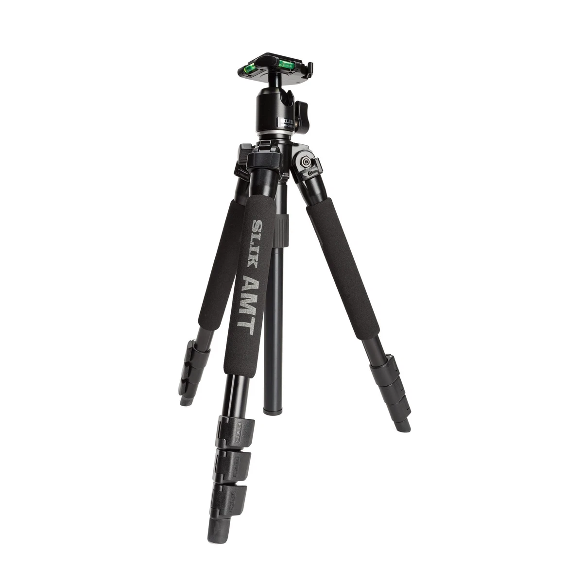 Slik Pro Al-523-bh5ac Kit De Trípode De Aluminio Con Cabez. Color Negro