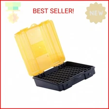 Plano 100-Count Handgun Ammo Box, Dark Gray, Lockable Ammunition Storage, Small