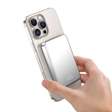 10000mAh Power Bank Magnetic Battery Pack 22.5W Wireless Charger For Cell IPhone