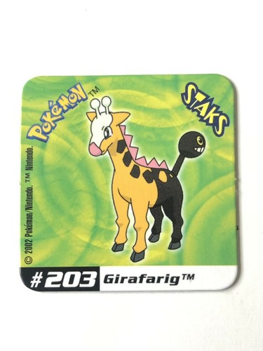 POKEMON STAKS JOHTO LEAGUE CHAMPIONS - PANINI - 2002 -You Choose - FRIDGE MAGNET - Picture 204 of 251