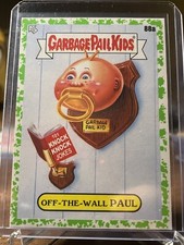 2022 Garbage Pail Kids Book Works #88a Off-The-Wall PAUL Booger Green
