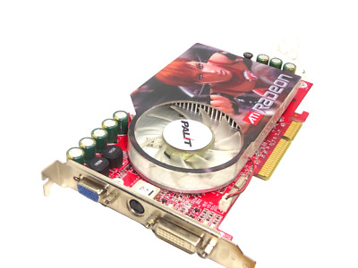 PALIT RADEON X800XL 256MB GDDR3 SDRAM AGP GRAFIKKARTE VGA DVI S-VIDEO #GK11672