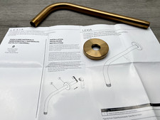 Signature Hardware 478493 12" Rain Shower Arm and Flange - Brushed Gold*