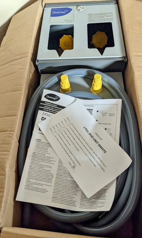 DIVERSEY JFILL DUO LIQUID CLEANER Dispenser DISPENSING SYSTEM D04379