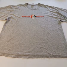 Gildan Ultra Cotton BETWEEN THE BARRELS Graphic Print Mens T-Shirt Crew NecK 2XL