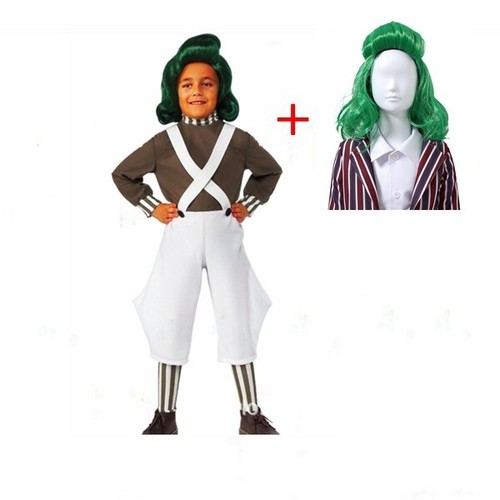 Kids Charlie and the Chocolate Factory Willy Wonka Cosplay Costume Book Week - Picture 50 of 67