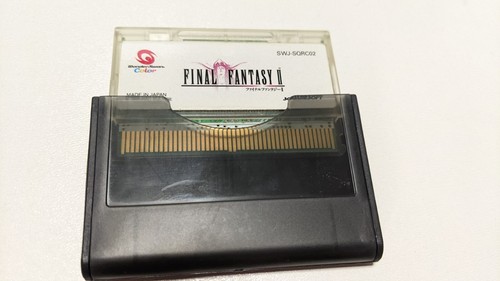 Final Fantasy II (2) (Wonderswan Color). Box, Manual & Cartridge. (Square Soft). - Picture 3 of 5