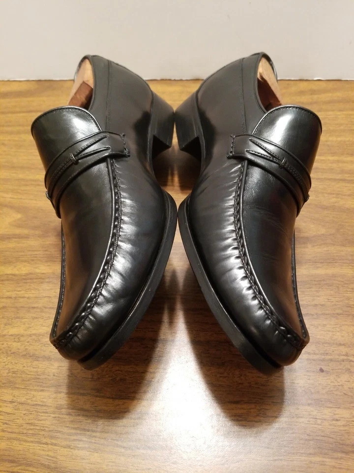 ZAPATOS REGAL EXECUTIVE CLUB TODO CUERO 8.5/D/ NEGRO SLIPON HECHOS EN BRASIL Foto 4 de 4