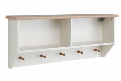 argos coat hook shelf