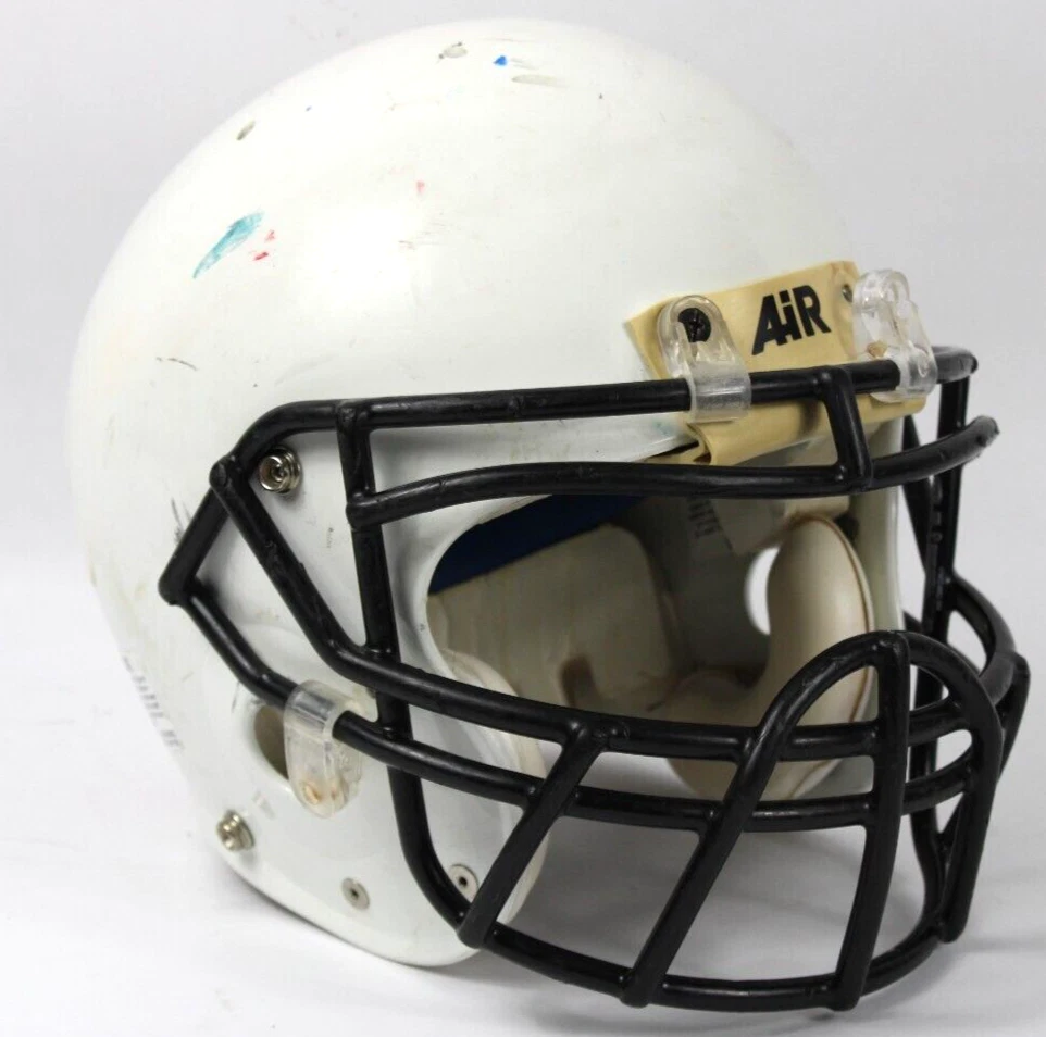 Vintage Schutt Pro AiR II Size Medium White Football Helmet 1565