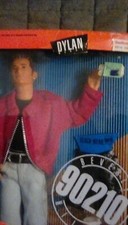 1991 mattel LUKE PERRY AS DYLAN BEVERLY HILLS 90210 DOLL RARE MIP MINT CONDITION