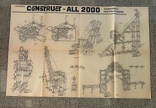 TRANSOGRAM CONSTRUCT ALL ASSEMBLY INSTRUCTIONS ONLY 1966